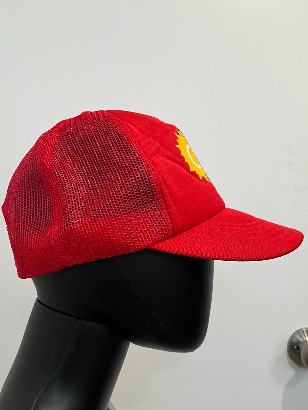 Vintage 80s 90s West Coast Video Red Logo Trucker Hat Sz. OSFM - Picture 4 of 7